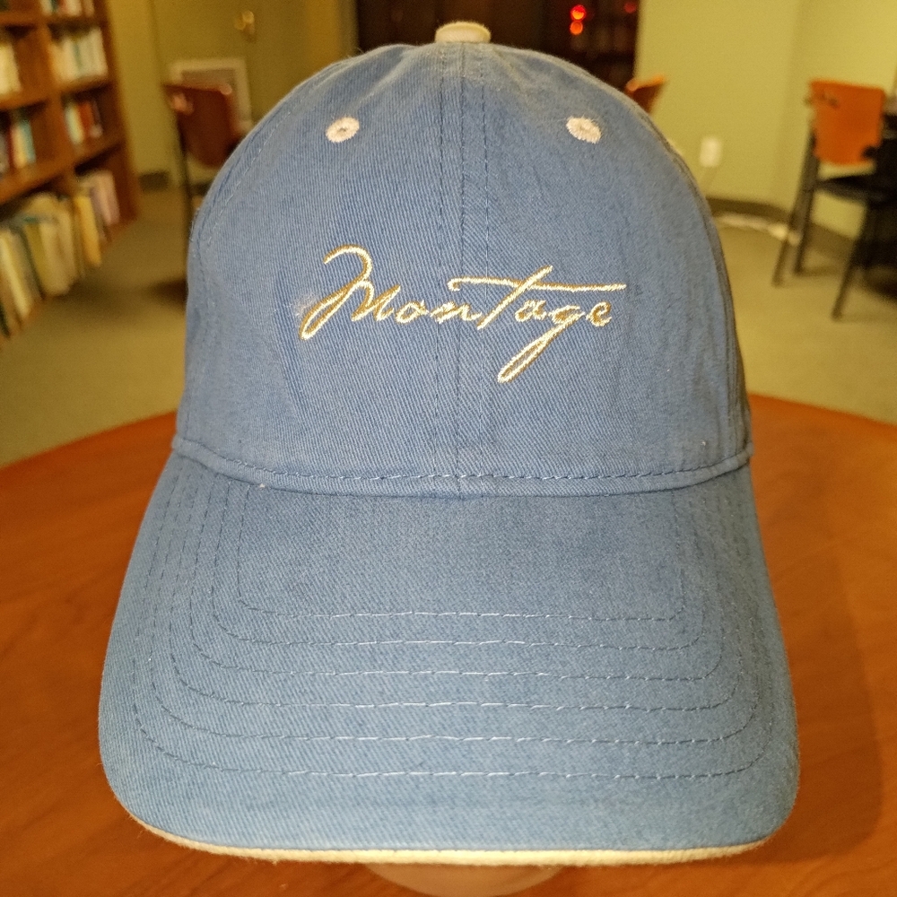 Montage Laguna Beach Hat Adult Strapback Navy Baseball Dad Cap Resort Hotel Golf